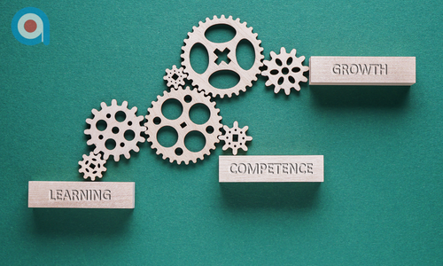 Workplace coaching conversation supporting professional growth and problem solving