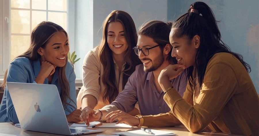 Learners participating in an engaging Train the Trainer activity.