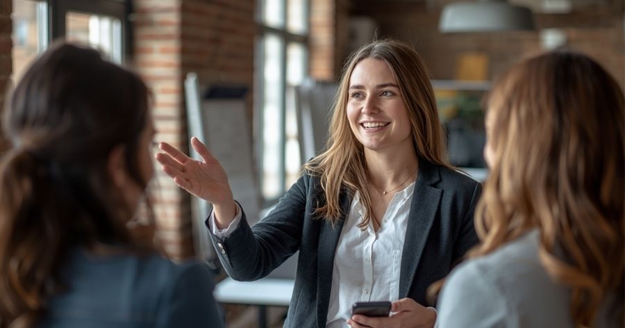 Trainer planning and developing training after a course.