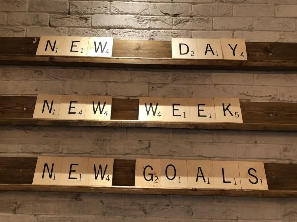 management blog - new day, new week, new goals
