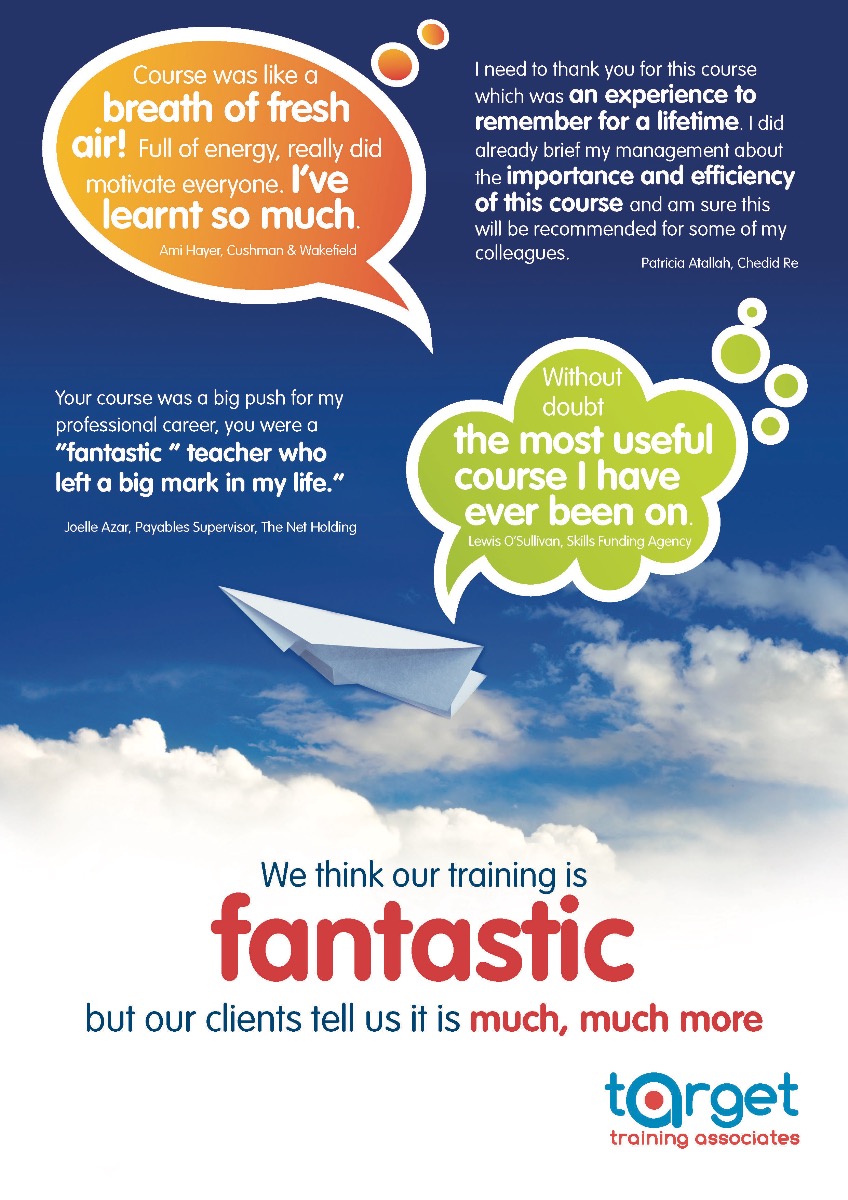 We think our testimonials are fantastic but...
